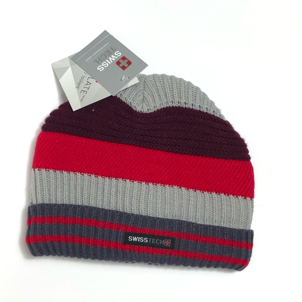 Swiss Tech Fully Lined Knit Rib Hat